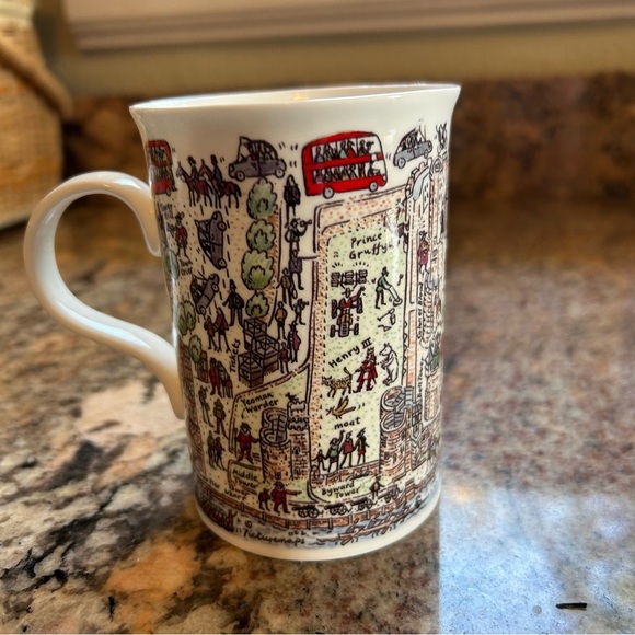 The Tower of London Bone China Mug by Peter Smith - Picture 5 of 7